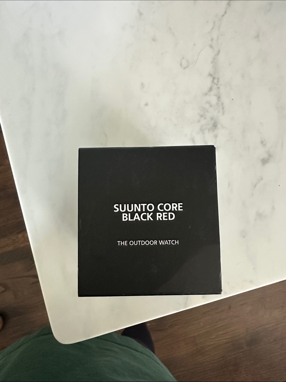 Suunto Black Sports GPS Watch with Red Accents - Picture 2 of 3